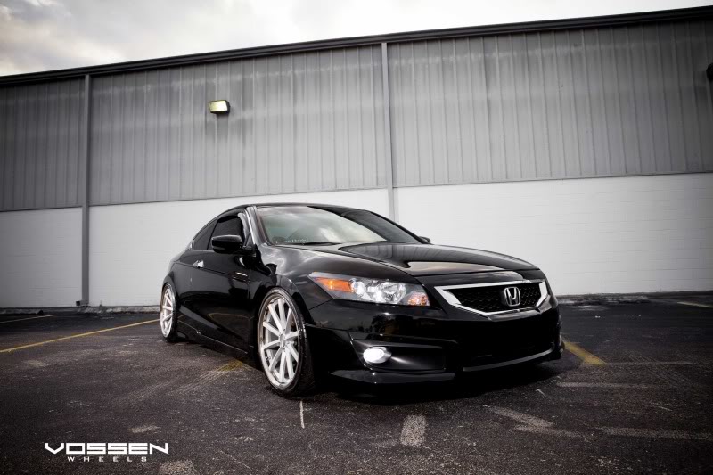 Stanced 8th Gen Accord What you are looking at is a set out of Vossen 